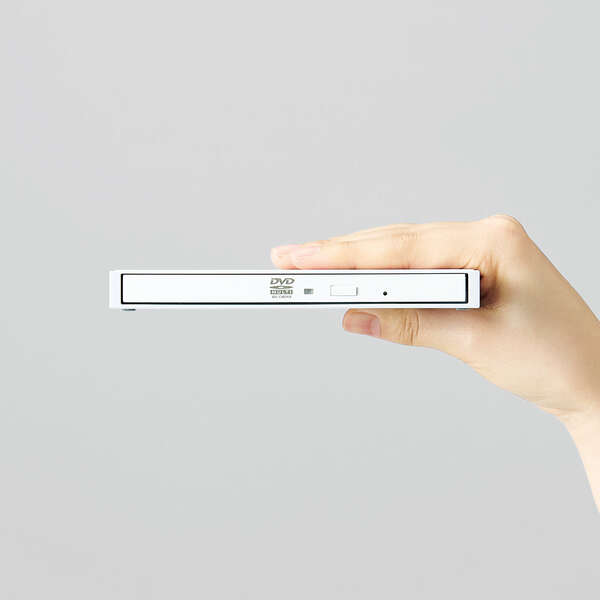 スマホ用CDレコーダ「スマホでCD」,ケーブル,WH