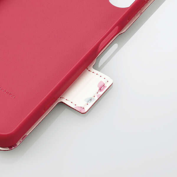 Xperia 5 IV ソフトレザーケース 薄型 磁石付 フラワーズ - PM