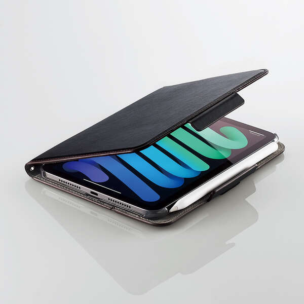 PC/タブレット タブレット iPad mini 第6世代/手帳型/360度回転/ブラック - TB-A21S360BK