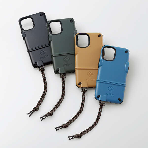 iPhone 12 mini ハイブリッド ケース NESTOUT Walk - PM-A20ANEST1KH