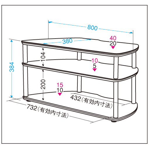 ★エレコム　テレビ台　PDR-UA1050 エレコムテレビ台PDR-UA1050
