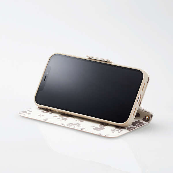 iPhone 12/12 Pro レザーケース UltraSlim Flowers 磁石付き iPhone 12/12 Pro レザーケース UltraSlim Flowers 磁石付き