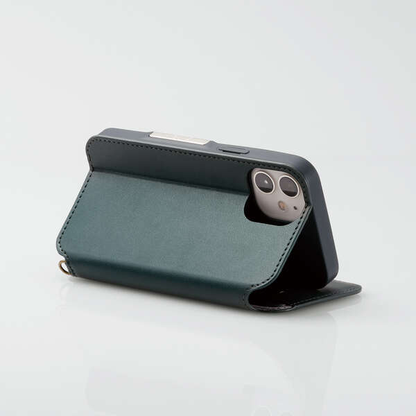 iPhone 12 mini レザーケース NEUTZ 磁石付き 手帳型 - PM