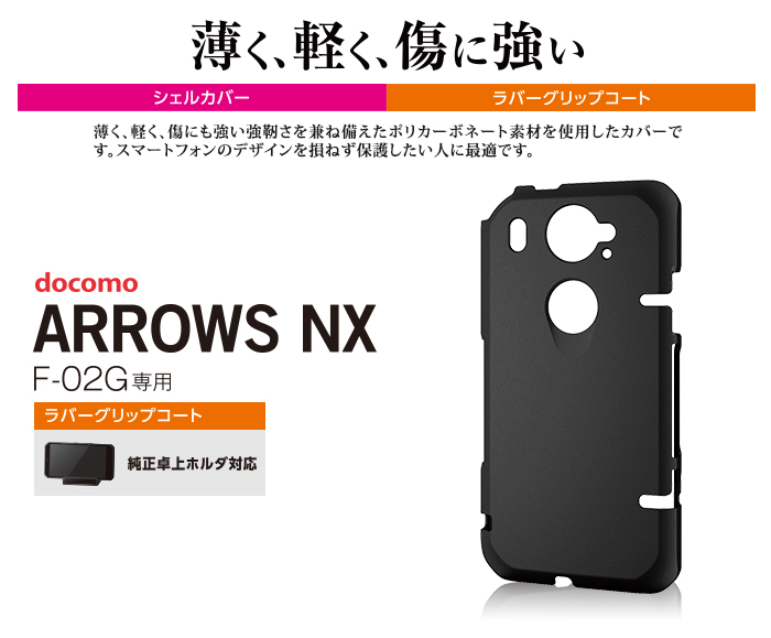 Arrowsnx用シェルカバー Pd F02gpvrbk
