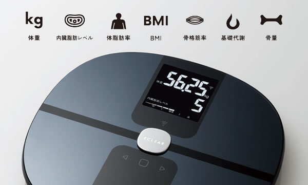 体組成計で測れる項目