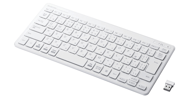 2 机を占有しすぎない大きさのキーボードを選ぶ