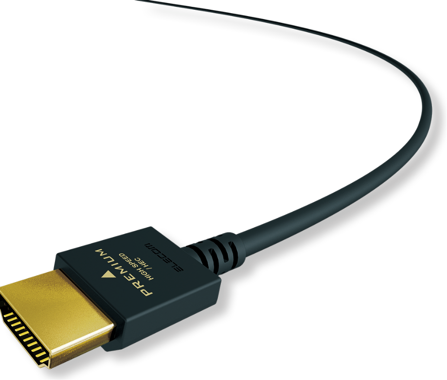 新4K放送の高画素、高フレームレートに対応しているのはプレミアムハイスピードHDMI®ケーブル