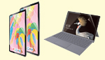 iPad Proなどのタブレット、MacBookやLet’s Noteなど、モバイルノートPC