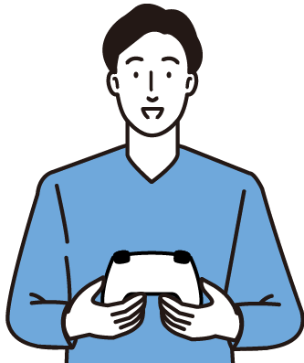 男の子の絵