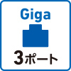 Giga 3ポート