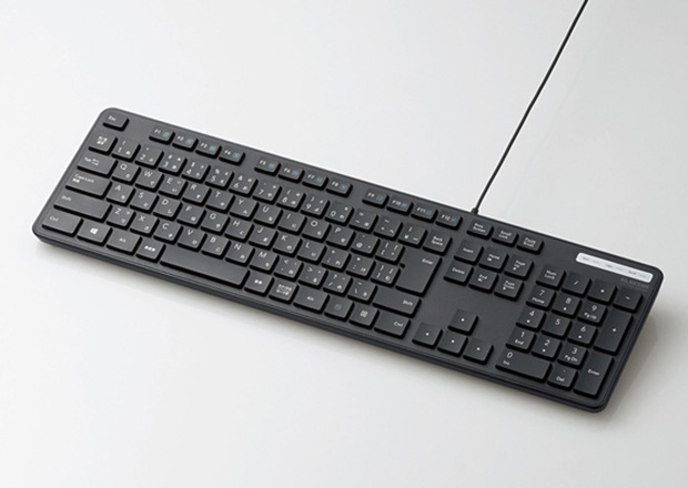 有線薄型フルキーボード