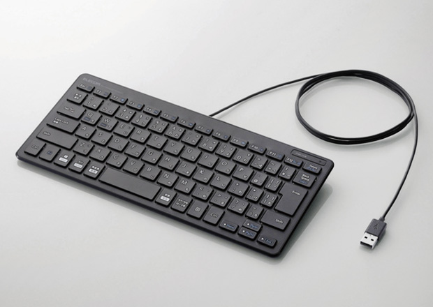 有線超薄型ミニキーボード