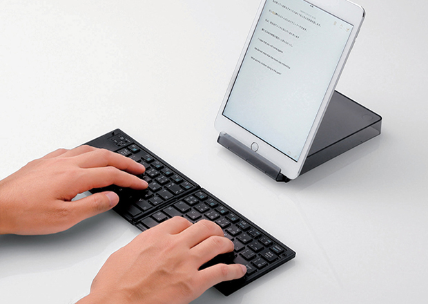スマホやタブレットで快適に文章を打つなら専用キーボードを使おう エレコム株式会社