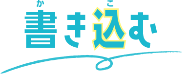 書き込む