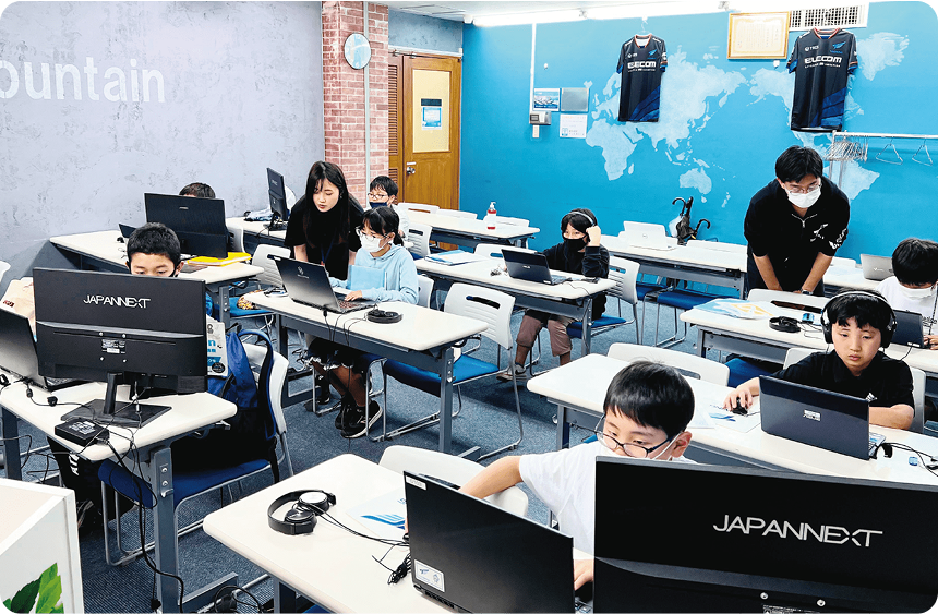 プログラミング教室の様子