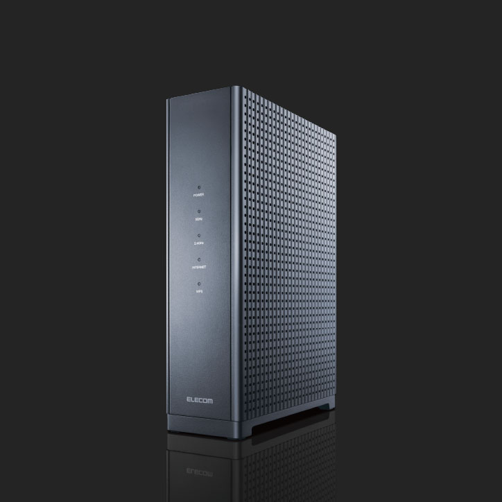 WRC-BE72XSD-B Wi-Fi 7 5764+1376Mbps セキュリティ搭載10Gルーター