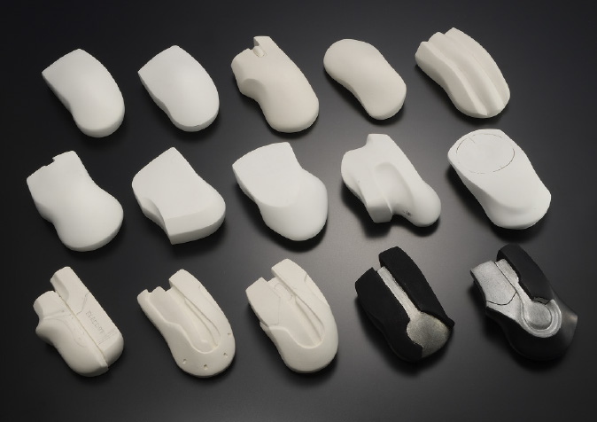 石粉粘土で作られていたモック