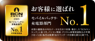 お客様に選ばれてNo.1