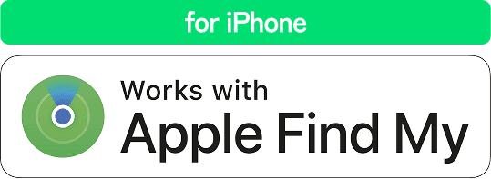 for iPhone Works with Apple Find My