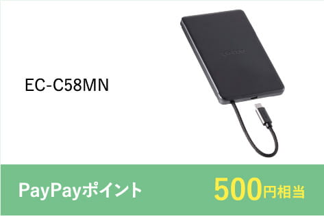 EC-C58MN PayPayポイント500円相当