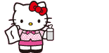 キティ、クリーニンワイプスイメージ