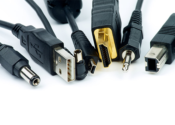 5　使用するケーブルの種類を確認