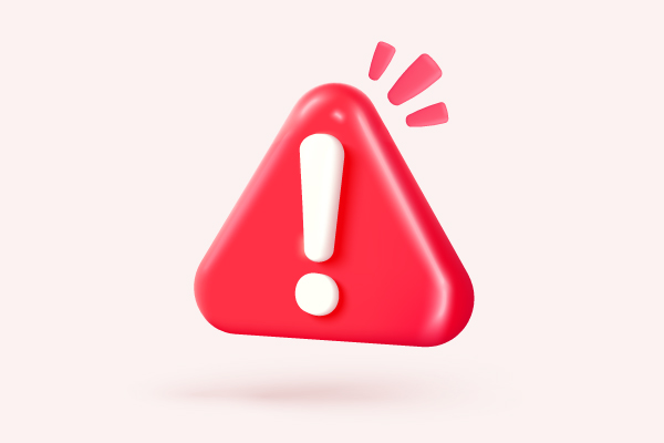 危険をイメージした画像