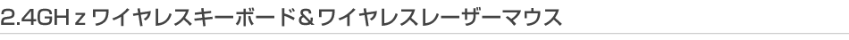 2.4GHCXL[{[hCX[U[}EX