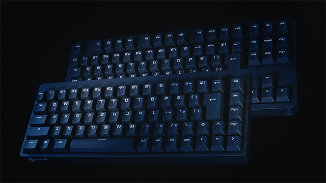 ELECOM Gaming V Custom Non-Slip Keycaps para VK200 VK300 VK210 VK310