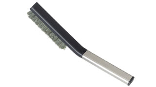 ディスプレイのホコリの寄り付きを軽減。除電タイプのクリーニングブラシ