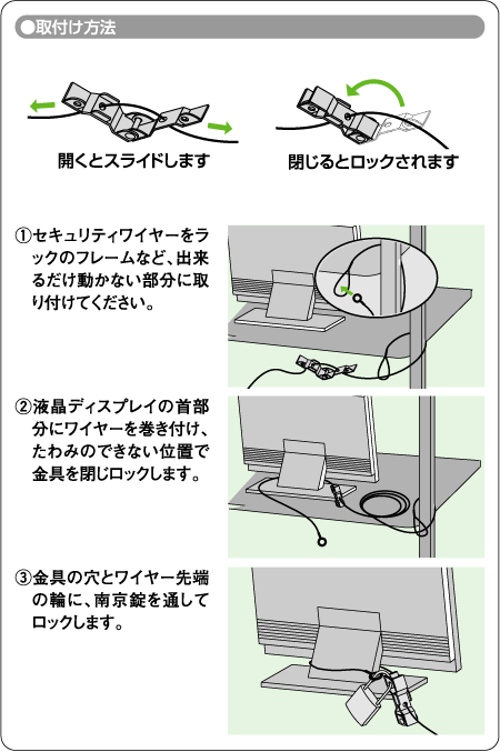 ディスプレイセキュリティロック - ESL-5