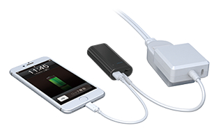 モバイルバッテリーへの充電方法 モバイルバッテリーへの充電方法