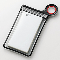 濡れた手でも安心してスマートフォンを操作できるケース 濡れた手でも安心してスマートフォンを操作できるケース
