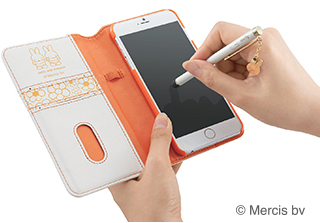 Iphone 6 Plus用miffyソフトレザーカバー Pm A14lplfmf1