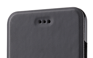 フラップを閉じたまま通話が可能