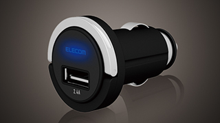 LEDで充電状態がわかる LEDで充電状態がわかる