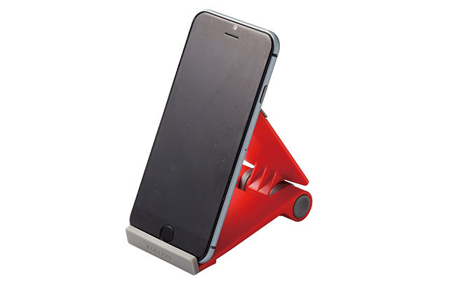 コンパクトでもスマホをがっちり保持 コンパクトでもスマホをがっちり保持