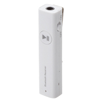 マイク搭載Bluetooth(R)レシーバー(LBT-PAR02MPWH)