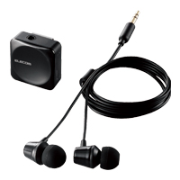 マイク搭載Bluetooth(R)レシーバー(LBT-PHP01AVBK)