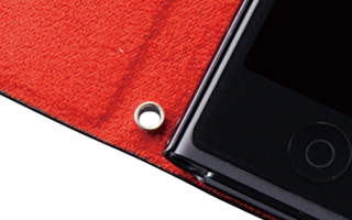 iPod nano用ウルトラスリムソフトレザーカバー - AVA-N16PLFUBK