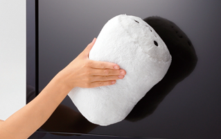 対象物にキズがつきにくく、やさしくお手入れ可能 対象物にキズがつきにくく、やさしくお手入れ可能