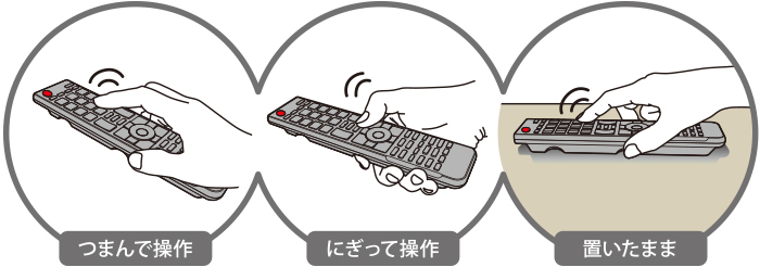 かんたんTVリモコン パナソニック用 ブラック | エレコム