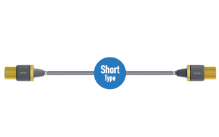 短距離接続可能な0.7mの短尺タイプ