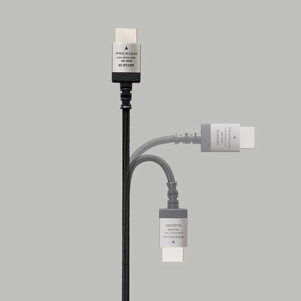 PremiumHDMIケーブルアルミコネクタ(スリムタイプ) | エレコム