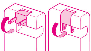 狭い場所や持ち運びに便利