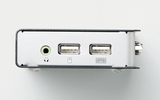 2台のUSB機器を共有可能3個以上のUSB機器も共有可能 2台のUSB機器を共有可能3個以上のUSB機器も共有可能
