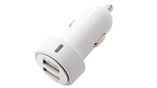 Apple製品が快適に充電できるよう最適設計されたシガーチャージャー Apple製品が快適に充電できるよう最適設計されたシガーチャージャー
