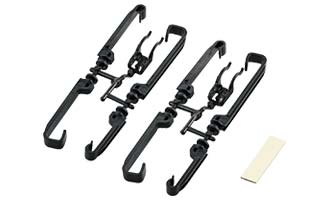 4種類のエアコン取付けフック 2種類のエアコン取付けフック