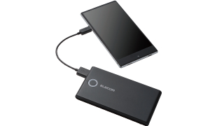 スマートフォンを約2回充電可能 スマートフォンを約2回充電可能