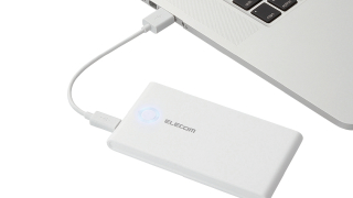 パソコンのUSBポートで充電可能 パソコンのUSBポートで充電可能